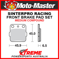 Moto-Master Honda ATC200X 83-87 Racing Sintered Medium Front Brake Pads 091011