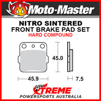 Moto-Master Honda CR85R 03-07 Nitro Sintered Hard Front Brake Pads 091021