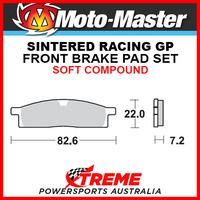 Moto-Master Yamaha YZ80LW Big Wheel 1994-2001 Racing GP Sintered Soft Front Brake Pad 091212