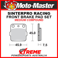 Moto-Master Honda ATC200X 86-87 Racing Sintered Medium Rear Brake Pads 091411