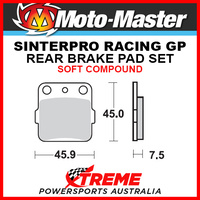 Moto-Master For Suzuki RM65 03-05 Racing GP Sintered Soft Rear Brake Pads 091412