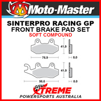 Moto-Master For Suzuki RMX250 89-95 Racing GP Sintered Soft Front Brake Pad 091912