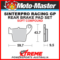 Moto-Master Honda CRF450X 2005-2016 Racing GP Sintered Soft Rear Brake Pads 094312