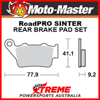 Moto-Master Ducati 803 Scrambler Ft Tk Pro 15-16 RoadPRO Sinter Rear Brake Pads 403402