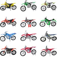 1.18 Maisto Dirt Bike Assortment (12/Box) Bike Models