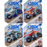 1.10 New-Ray Supercorss Motorcycle Assorted (4/Box) Bike Models