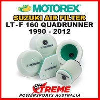 Motorex For Suzuki LT-F160 LTF160 QUADRUNNER 1990-2012 Foam Air Filter Dual Stage