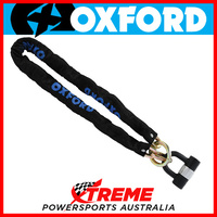 Oxford Security 1.2m Black HD Loop Heavy Duty Chain & Padlock MX Motorcycle Bike