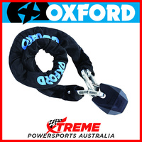 Oxford Security 1.2m Black Hardcore XL High Security Chain and Padlock MX Bike