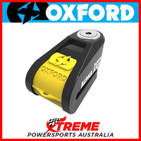 Oxford Security 14mm Yellow/Black Alpha XA14 Alarm Disc Lock MX Motorcycle Bike