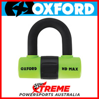 Oxford Security 14mm Shackle Green HD Max Disc Lock MX Motorcycle Bike