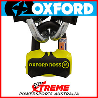 Oxford Security 16mm Shackle Yellow Boss 16 Ultimate Disc Lock MX Motorcycle