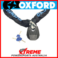 Oxford Security 1.5m Black Monster XL Ultra Strong Chain and Padlock MX Bike