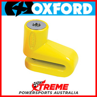 Oxford Security Yellow Junior Scooter Disc Lock MX Motorcycle Bike