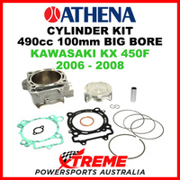 Athena Kawasaki KX 450F 2006-2008 Cylinder Kit 490cc C8 100 Big Bore P400250100003