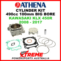 Athena Kawasaki KLX 450R 2008-2017 Cylinder Kit 490cc C8 100 Big Bore P400250100003
