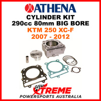 Athena KTM 250 XC-F 2007-2012 Cylinder Kit 290cc ø 80 Big Bore P400270100004