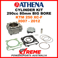 Athena KTM 250 XC-F 2007-2012 Cylinder Kit 290cc ø 80 Big Bore P400270100007