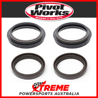 Fork Oil/Dust Seals Set Kawasaki KX 250F 2013-2016, 48x58x10 Pivot Works PWFSK-Z017