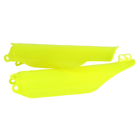 Rtech Neon Yellow Fork Guards Protectors for Husqvarna TX300 2017-2019