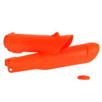 Rtech Neon Orange Fork Guards Protectors for KTM 250 SX 2-Stroke 2016-2021 2022