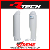 Rtech White Fork Guards Protectors for KTM 65 SX 2019 2020 2021 2022