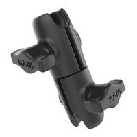 Ram Composite Double Socket Swivel Arm