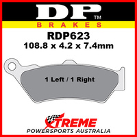 Husqvarna TR 650 Terra 12-13 DP Brakes RDP X-Race Titanium Front Brake Pad