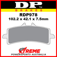 Aprilia RSV4 R 2010 DP Brakes RDP X-Race Titanium Front Brake Pad