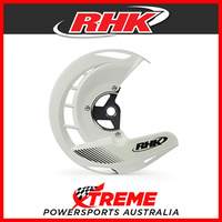 RHK White Front Disc Guard Yamaha YZ250F YZF250 2004-2013