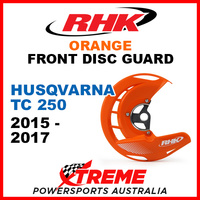 RHK Orange Front Disc Guard Husqvarna TC250 TC 250 2015-2017 FDG07-O