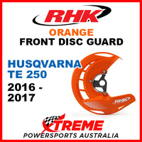 RHK Orange Front Disc Guard Husqvarna TE250 TE 250 2016-2017 FDG07-O