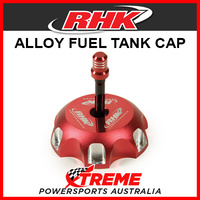 RHK Honda CRF250X CRF 250 X 2004-2018 Red Alloy Fuel Tank Gas Cap, 65mm OD