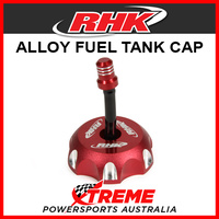 RHK KTM 520SX 520 SX 2000-2002 Red Alloy Fuel Tank Gas Cap, 50mm OD