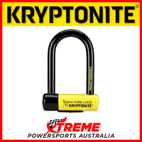 Kryptonite New-U Fahgettaboudit Mini Keyed Bike U-Lock 8.3cm x 15.3cm Motorcycle