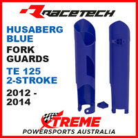 Rtech Husaberg TE125 TE 125 2012-2014 Blue Fork Guards Protectors