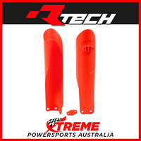 Rtech KTM 125 SX 2015-2018 Neon Orange Fork Guards Protectors