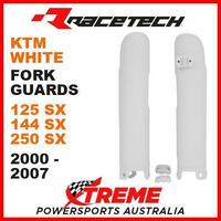 Rtech KTM 125SX 144SX 250SX 2000-2007 White Fork Guards Protectors