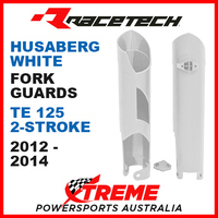 Rtech Husaberg TE125 2012-2014 White Fork Guards Protectors