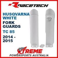 Rtech Husqvarna TC85 TC 85 2014-2015 White Fork Guards Protectors