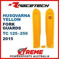 Rtech Husqvarna TC125 TC250 TC 125 250 2015 Yellow Fork Guards Protectors