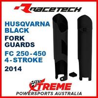 Rtech Husqvarna FC250 FC350 FC450 2014 Black Fork Guards Protectors