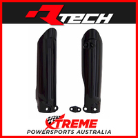 Rtech Black Fork Guards Protectors for Husqvarna TC65 2019-2022