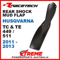 Rtech Black Husqvarna TE449 2011-2013 Rear Shock Guard Mud Flap Plate R-PSPHSQNR011