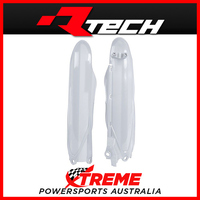 Rtech White Fork Guards Protectors for Yamaha WR250F 2020 2021 2022