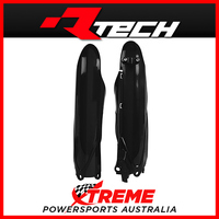 Rtech Black Fork Guards Protectors for Yamaha WR250F 2020 2021 2022