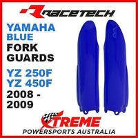 Rtech Yamaha YZ250F YZ450F YZF 2008-2009 Blue Fork Guards Protectors