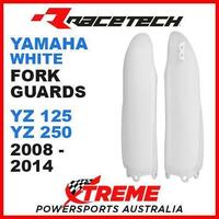 Rtech Yamaha YZ125 YZ250 YZ 125 250 2008-2014 White Fork Guards Protectors