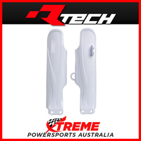 Rtech White Fork Guards Protectors for Yamaha YZ85 Small Wheel 2019-2021 2022