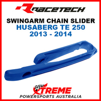 Rtech Husaberg TE250 TE 250 2013-2014 Blue Swingarm Chain Slider